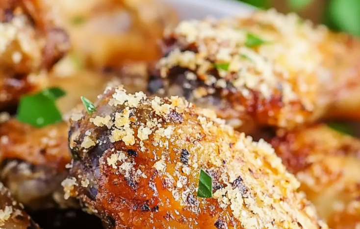 Ultimate Garlic Parmesan Wings  Crispy  Buttery Perfection