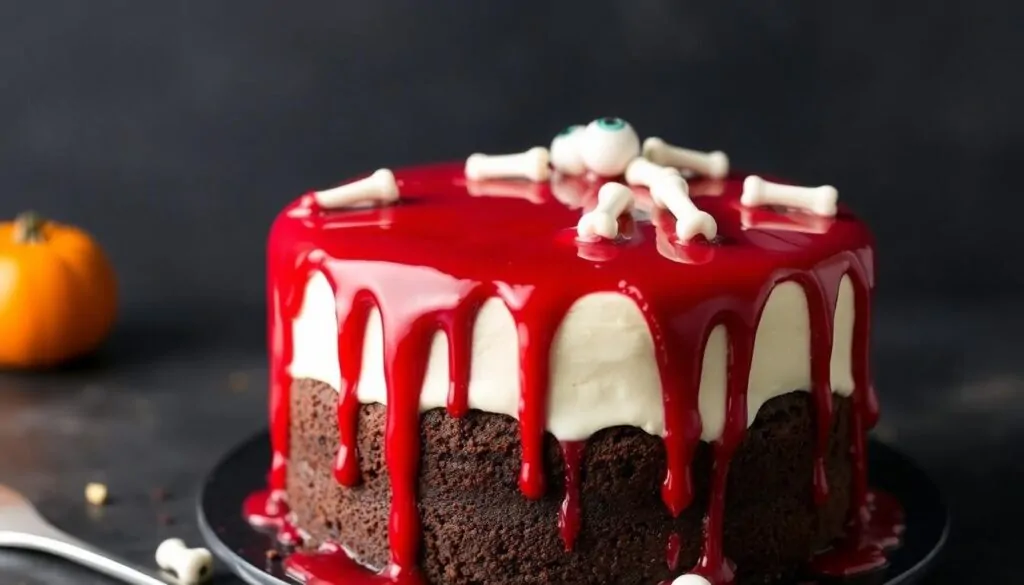 Blood Drip Cake