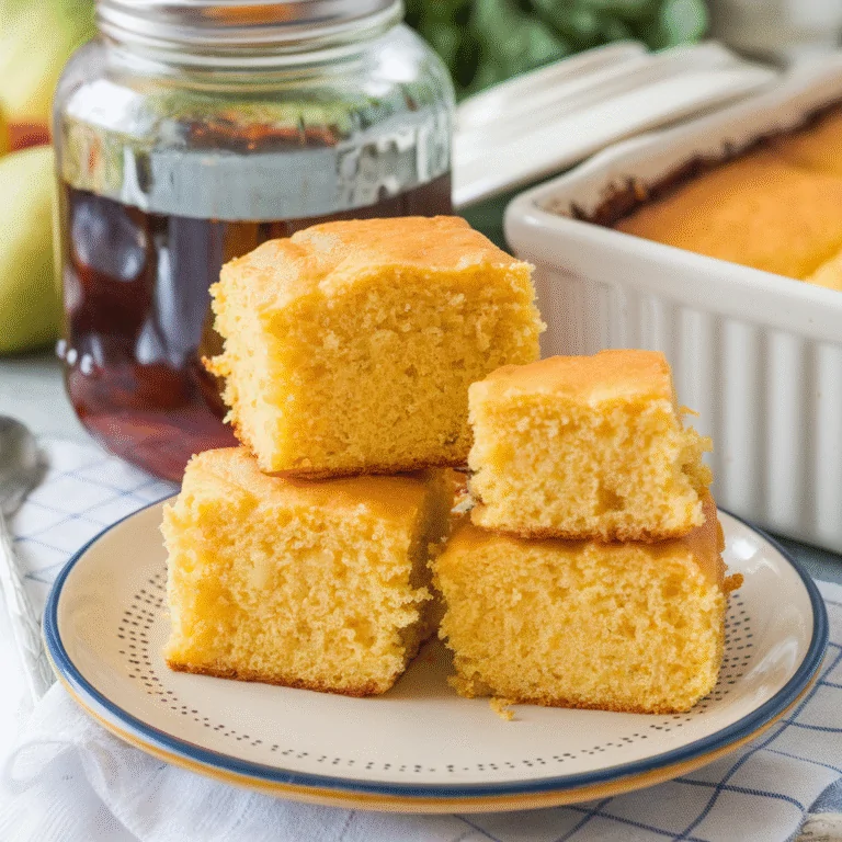 Easy Homemade Honey Cornbread – Sweet & Moist