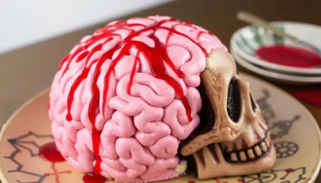 Zombie Brain Cake