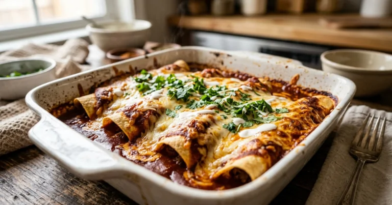 Authentic Red Chile Beef Enchiladas Worth Every Bite