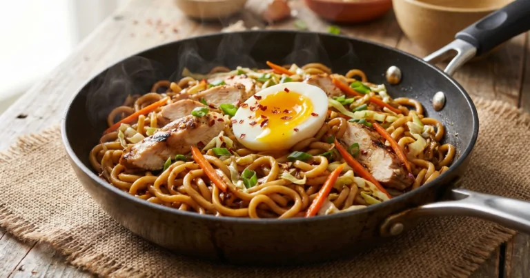 Chicken Vegetable Ramen Noodles