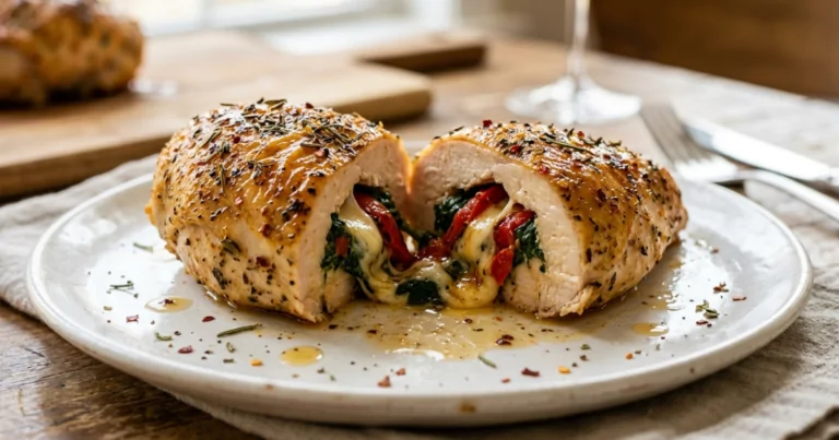 Mouthwatering Mediterranean Stuffed Chicken Breasts