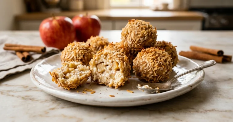Delicious & Nutritious Cinnamon Apple Cottage Cheese Bites Recipe