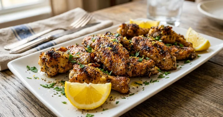 Irresistibly Crisp Lemon Pepper Wings Everyone Will Love