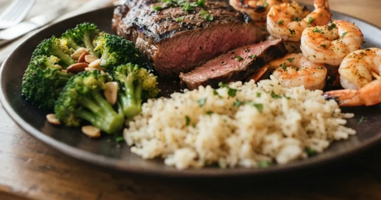 Perfect Surf & Turf: Juicy Grilled Steak & Shrimp